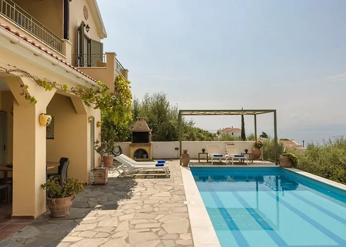 Magdalani, Breathtaking Views Across Lourdas Bay *